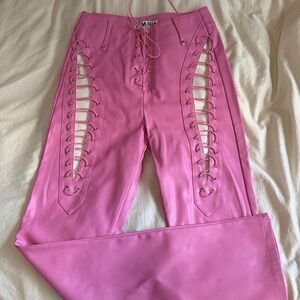 I Am Gia Lace Up Pants